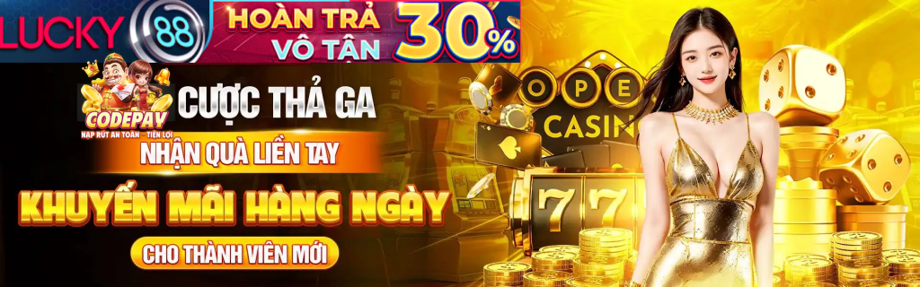 Biểu ngữ quảng cáo Nil Fortune - Lucky88 Slots